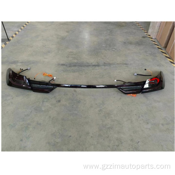 Camry rear lamp through tail lamp